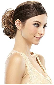 Mimic Curly Ponytail Wrap Elasticized Womens Scrunchie 4.5" Length Attachment EasiHair Hairpieces,24B22