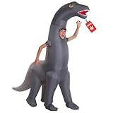Morph Costumes Disfraz Dinosaurio Hinchable Niño Diplodocus Gigante, Disfraz Halloween Niños Talla Única
