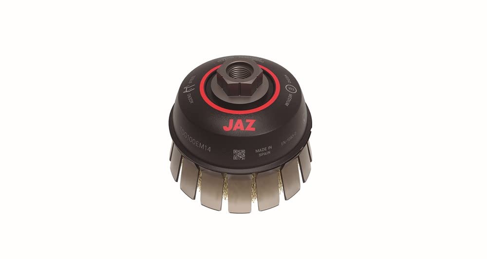 Taza Ondulada TO brosse acier laitonné anti rayure M14 125