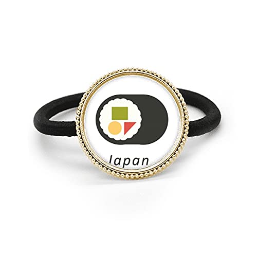 Élastique à cheveux traditionnel japonais métal argenté élastique fin élastique solide