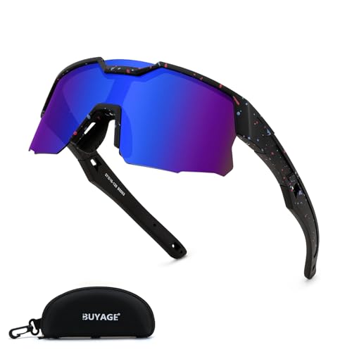 Kids Sunglasses Youth Baseball Sunglasses for Boys Girls, Polarized Teens Softball Sports Cycling Glasses Age 8-16