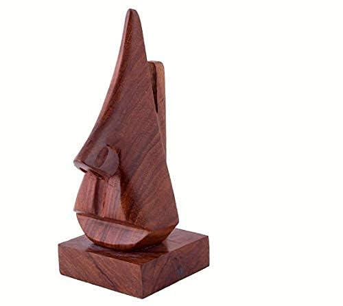 Home & Goods International Handmade Wooden Nose Shaped Spectacle Specs Eyeglass Holder Stand (B0CWDFNSKX) Amazon Price History, Amazon Price Tracker