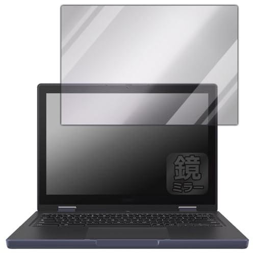 PDA�H�[ Chromebook CZ12 Flip (CZ1204F) �Ή� Mirror Shield �ی� �t�B���� �~���[ ���� ���{��