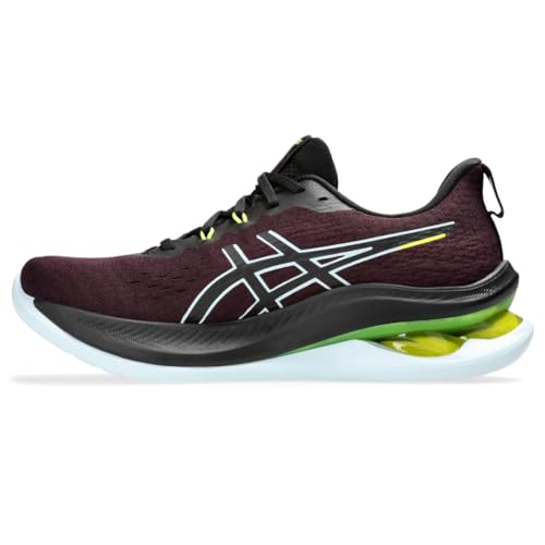 ASICS Men's Gel-Kinsei MAX Running Shoes, 7, Dark Aubergine/Cool Grey4