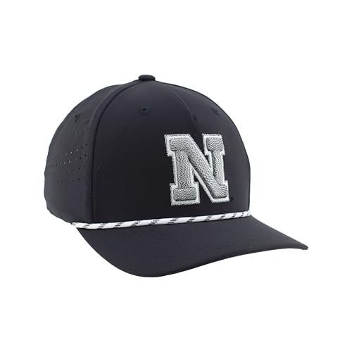 ZHATS NCAA Unisex Gorra Snapback Negra miniatura 5