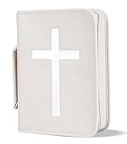 Matériau en cuir vegan de qualité supérieure : fabriqué à partir de cuir synthétique de haute qualité qui offre un aspect et un toucher luxueux tout en offrant une protection durable à votre Bible