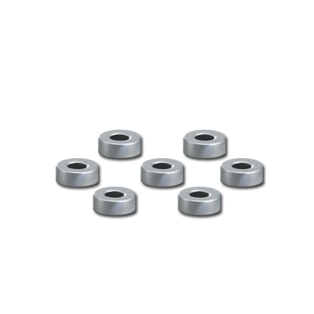 Amazon | アズワン ヘッドスペースバイアル用穴付きアルミキャップ 100