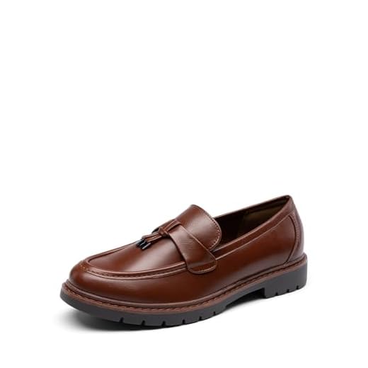 17+ Fall Outfit Ideas for Women That Always Look Stylish Broown Loafers