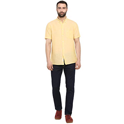 Image of Red Tape Men's Solid Regular Fit Casual Shirt