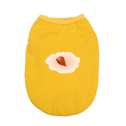 CNJKS 犬の服 春 夏 タンクトップ 小型犬用 犬 犬服 夏服 かわいい デザイン1 抜け毛防止 超小型犬 小型犬 ドッグウェア 涼しい 柔らかい シャツ 猫服 ベスト 日焼き防ぐ Tシャツ オールシーズン 無地Tシャツ 小型・中型犬対応 XL