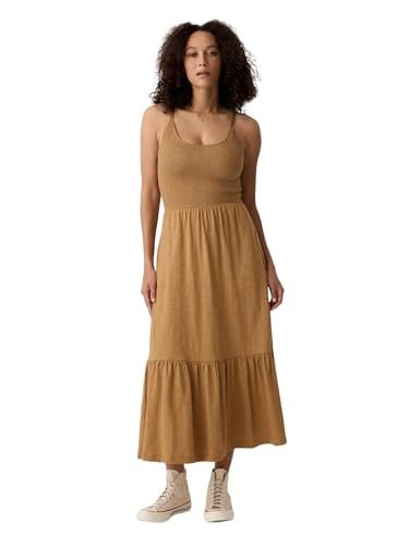 Image of Gap Women's V-Smocked Midi Dress