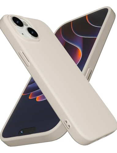 X-level for iPhone 15 Case, Ultra-Thin Silky Soft Touch Lightweight Phone Cover, Slim Fit Anti-Scratch Matte Finish Back Shockproof Cases for iPhone 15,Beige