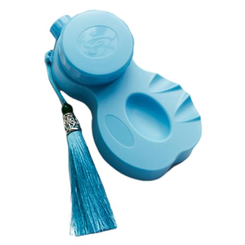 蓋付きインクホルダー、蓋付きインクバレル,コンパクトインクケース | タッセル付きカリグラフィーインク壺、カリグラフィー用ポータブルインク皿、絵画、描画用ストレージインク