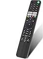for Sony TV Remote Voice, Replacement for Sony Bravia TV Remote for All Smart LED OLED Series TVs with Voice Function (RMF-TX520U)
