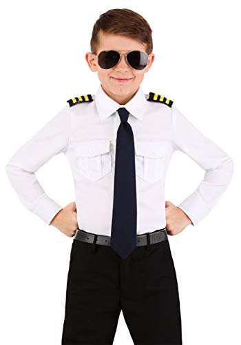 Disfraz de Camisa de Piloto para Niños miniatura 2