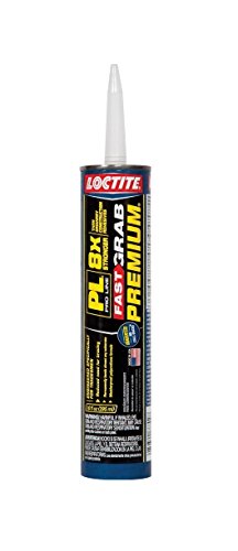 Image of Loctite PL Premium Fast Grab Polyurethane Construction Adhesive, Gray, 10 fl oz Cartridge, (Pack of 2)