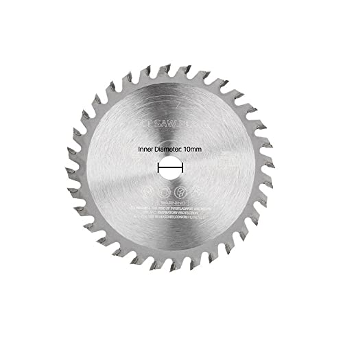 SEIDER TCT Saw Blade 89x10mm Wood Cutting Disc Carbide Tipped Circular Saw Blade for PVC Plastic Cutting Woodworking Tools(TCT 89x10x24T)