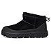 UGG Men's CL Ultra MINI Weather Hybrid Fashion Boot, Black/Black, 10
