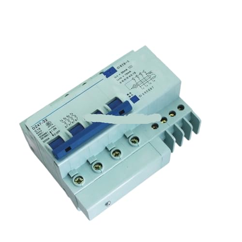 Disjoncteur DZ47LE 4P Eviter surchauffe et choc électrique sur ligne 16A 400V