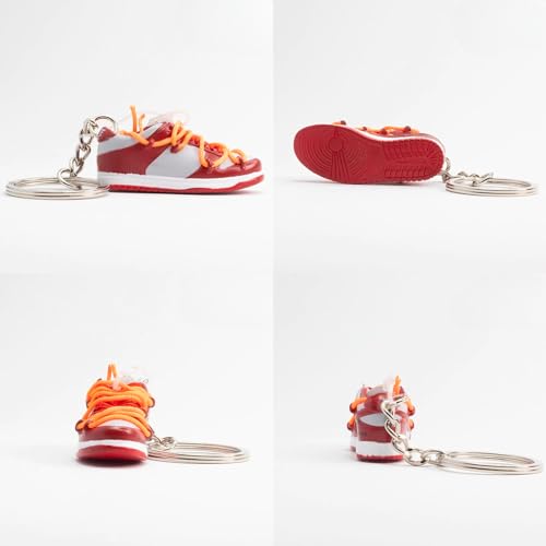 Image of CLA6 3D Sneaker Keychain | Miniature Shoe Keyring | Handcrafted And Hand-painted | Diverse Collection | Unisex