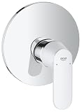 Grohe 32880000 Miscelatore Monocomando Ad Incasso Per Doccia, Parte Esterna, Senza Deviatore, Cromo