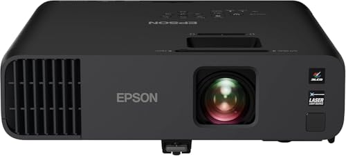 Image of Epson Pro EX11000 3-Chip 3LCD Full HD 1080p Wireless Laser Projector, 4,600 Lumens Color/White Brightness, Miracast, 2 HDMI Ports, USB Power for Streaming, Built-in 16W Speaker