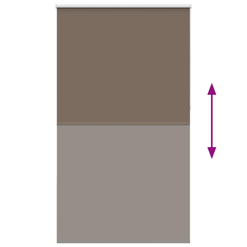 vidaXL Roleta zaciemniająca Coffee 125x230 cm Szerokość tkaniny