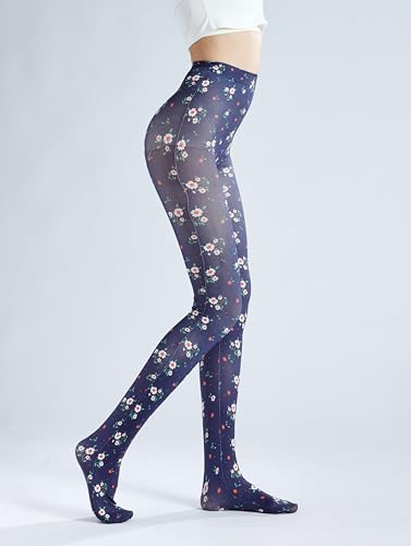 Image of Sahabowi Women Tights, Sheer High Waist Pantyhose, Vintage Control Top Stockings, Siwa 4