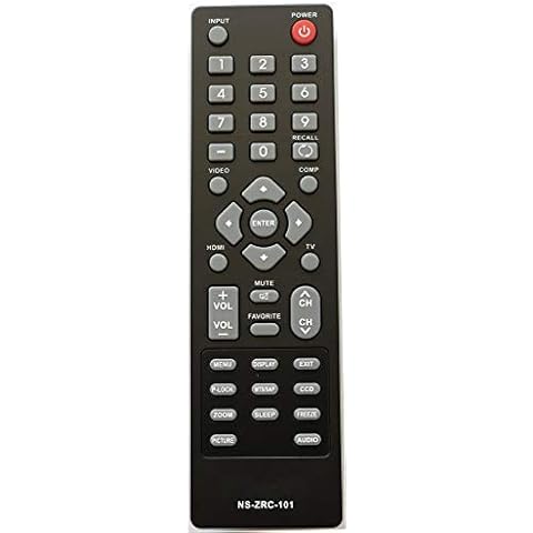 Smartby NS-ZRC-101 Remote Compatible with Insignia ZRC-101 Remote Control for NS-LCD37HD-09 NS-LCD42HD-09 NS-LCD47HD-09 and More Cover