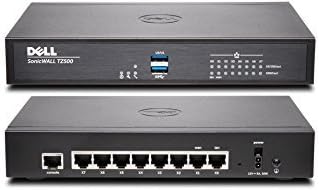 Front and rear views of SonicWall TZ500 Network Security/Firewall Appliance
