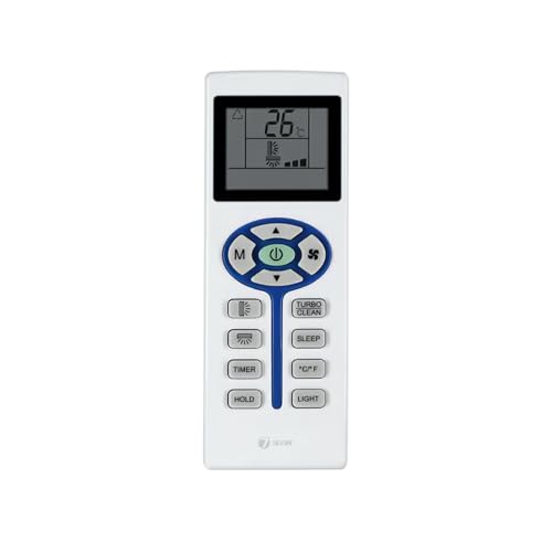 Image of 7SEVEN Compatible with Lloyd AC Remote Control ZH /TL-02 Model 166 Suitable for 1 1.5 2 Ton Split and Window Air Conditioner - Match Each Key by Key Exactly with Existing AC Remote Function