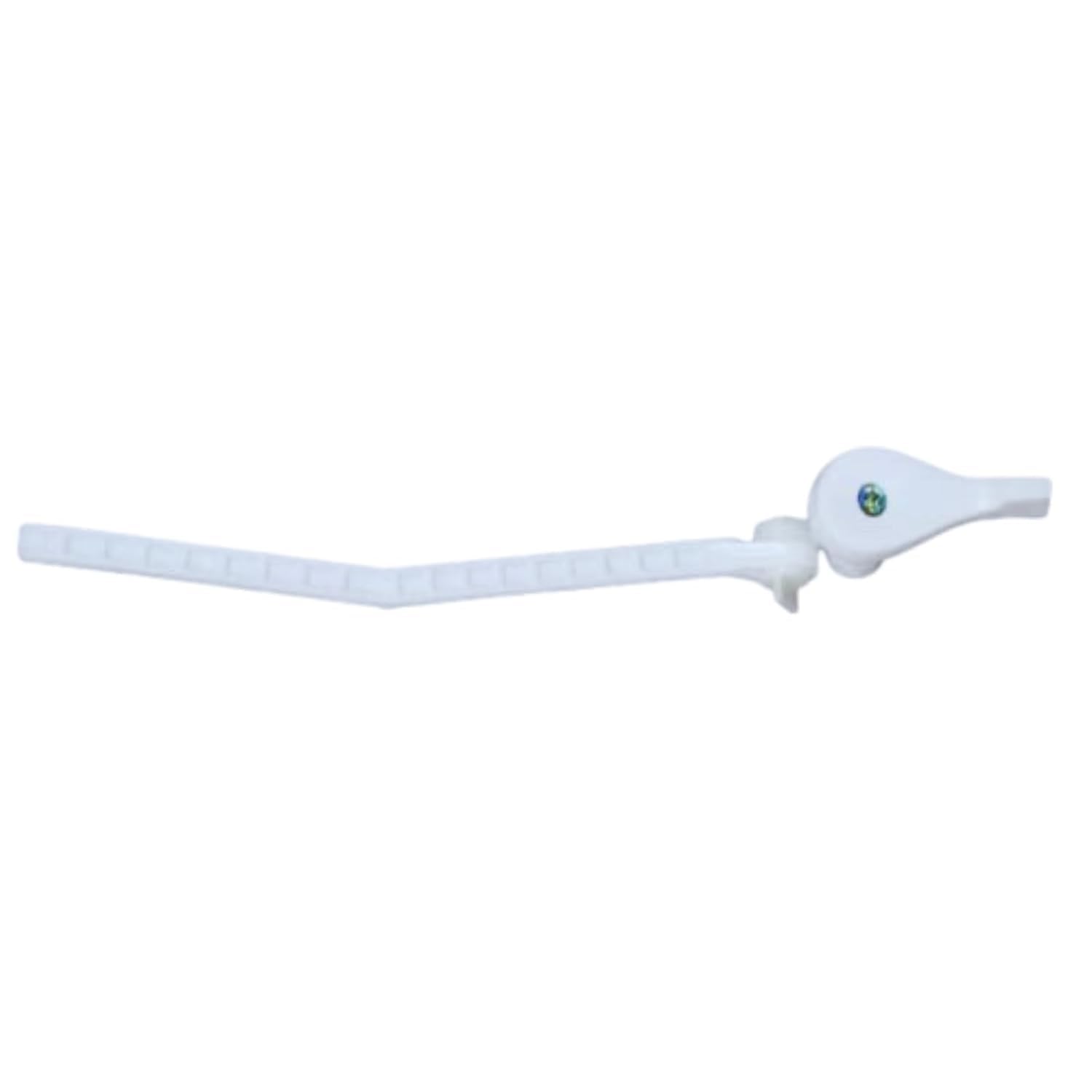SVDK White Plastic Flush Tank Lever Handle – Compatible with Hindware-Type Toilets, Durable Toilet Flush Replacement Handle (Pack of 1) 1