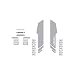 STAR SAM Adesivi Compatibili con forcella bici Rock Shox Reba 29''mod-12 Grigio 1 CMT