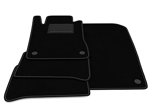 Fußmatten kompatibel mit Mercedes CLS C219 2004-2010 ohne Dekor, maßgeschneiderte...