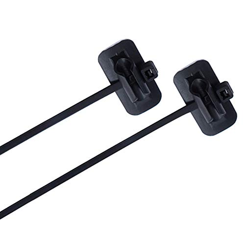 Anjetan 2 Set Bike Cable Guide Universal Cable Tie Mount Wire Holder