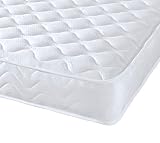eXtreme comfort ltd Flame Essentials European Small Single Mattress 80 x 200cm, 18cm Deep Bonnell Open Coil Spring, Foam Free, Plush Comfort Support, Breathable Cooltouch Cover, UK Made