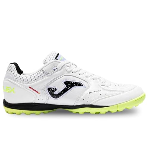 Joma Top Flex 25 Turf Football Shoes Code TOPS2502TF White2
