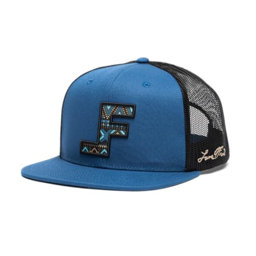 Image of Lane Frost Flat 6-Panel Western Trucker Hats for Men & Women