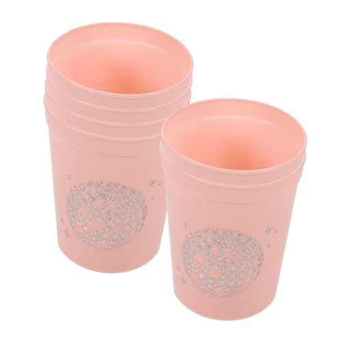 jojofuny 6pcs Reusable Plastic Drinking Cups Party Water Cups of Unbreakable Beverage for Festival Supplies