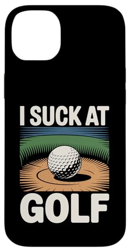 I Suck At Golf Loser Dad ȃW[N St X}zP[X iPhone 14 Plus p