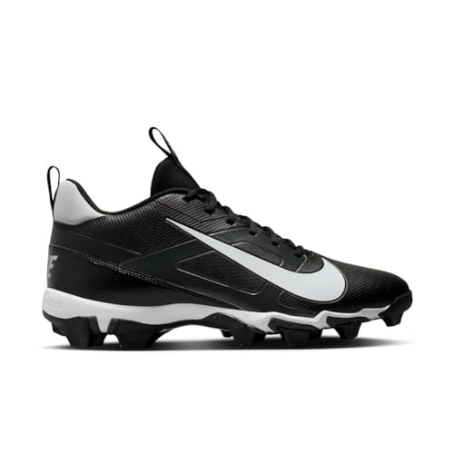 Nike Alpha Menace 4 Shark Molded Football Cleats SZ 12 Black | White