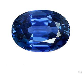 Empirical Jewels Blue Sapphire/Neelam 6.30 Carat Lab Certified Natural Neelam Gemstone For Astrological Purpose By Stonefound
