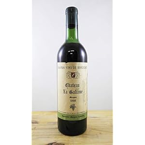 Wein Jahrgang 1966 Château La Galiane Flasche