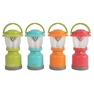 Coleman Kids Adventure Mini LED Lantern, Handheld Children’s Lantern with Lifetime LED Bulbs, 16 Hrs Run Time, Water-Resistant Design (Colors May Vary)