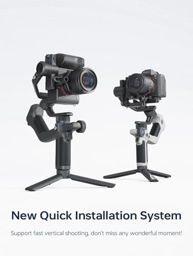 Ficha técnica Estabilizador de cardán portátil Todo en uno de 3 Ejes para Sony A7III GoPro 12 iPhone 15 Pro AI Tracker Mini 2 Black White - Fernando Cortés