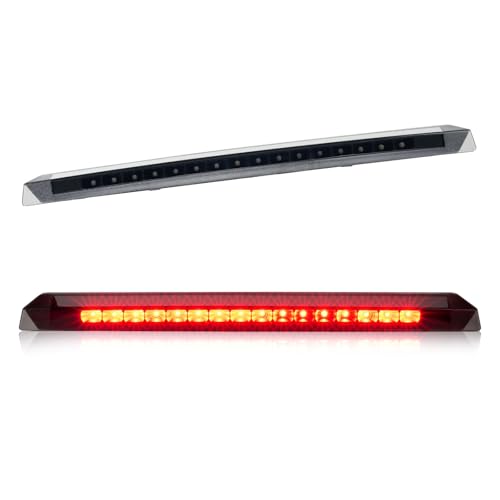 Image of Third 3rd Brake Light LED for 1999-2004 Ford Mustang, High Mount Rear Brake Lights Assembly for 99-04 Mustang, Waterproof Center Cab Lamp Stop Light