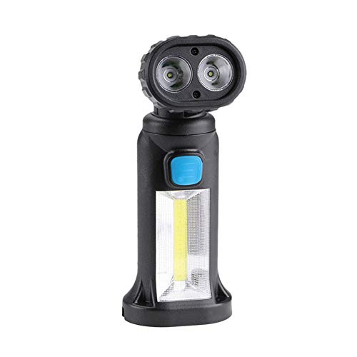 Strong Light Flashlight Usb Rechargeable Multi-Function Magnetic Hook Car Maintenance Light for Family Outdoor Camping