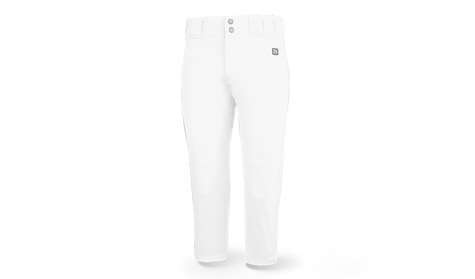 League Outfitters Richardson Women's PTS Softball Pants - White, Medium