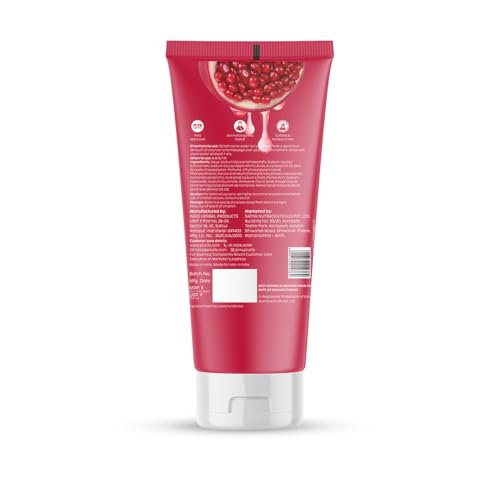 Image of PLIX- THE PLANT FIX Pomegranate Youth Renewal Juicy Face Wash Cleanser | Youthful Glow | Hydration | Smooth & Soft Texture | Retinol GS 50 | Pentavitin | Safe for Daily Use | For Men & Women
