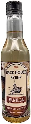 Amazon.com: Back House Syrup Vanilla Syrup : Grocery & Gourmet Food